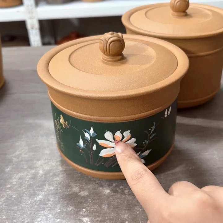 用***9紫砂茶叶罐醒茶罐