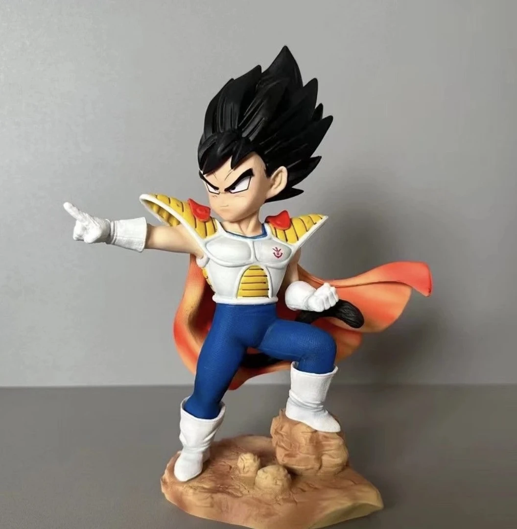 七龙珠 贝吉塔王子 披风 少年 地台 手办 模型摆件礼物