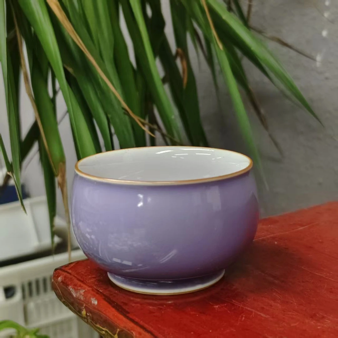 丁香紫粉汝冰珠炉式杯cc7111