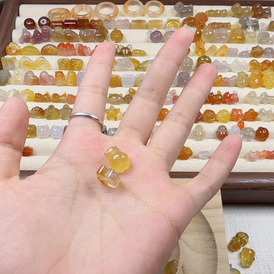 蓝****玛瑙/玉髓合金颈饰