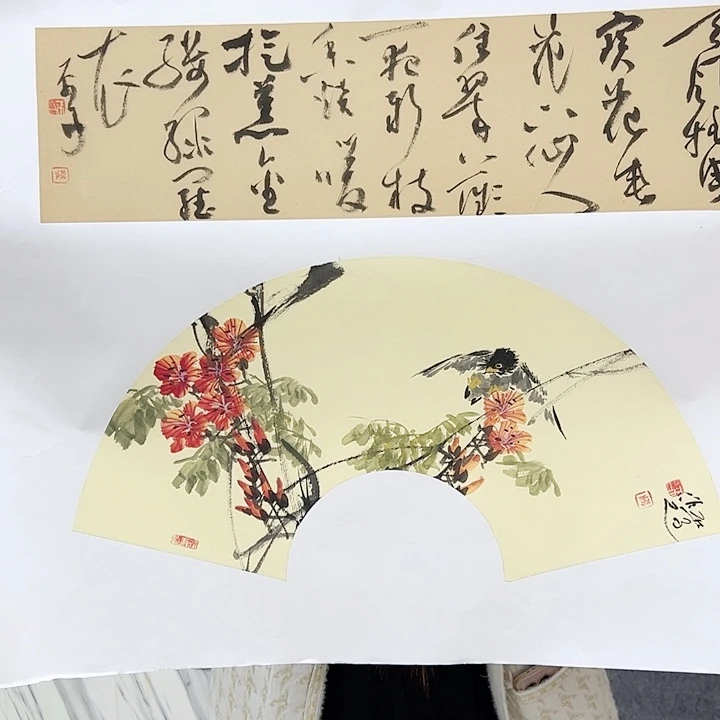 国画张平子老师书画作品