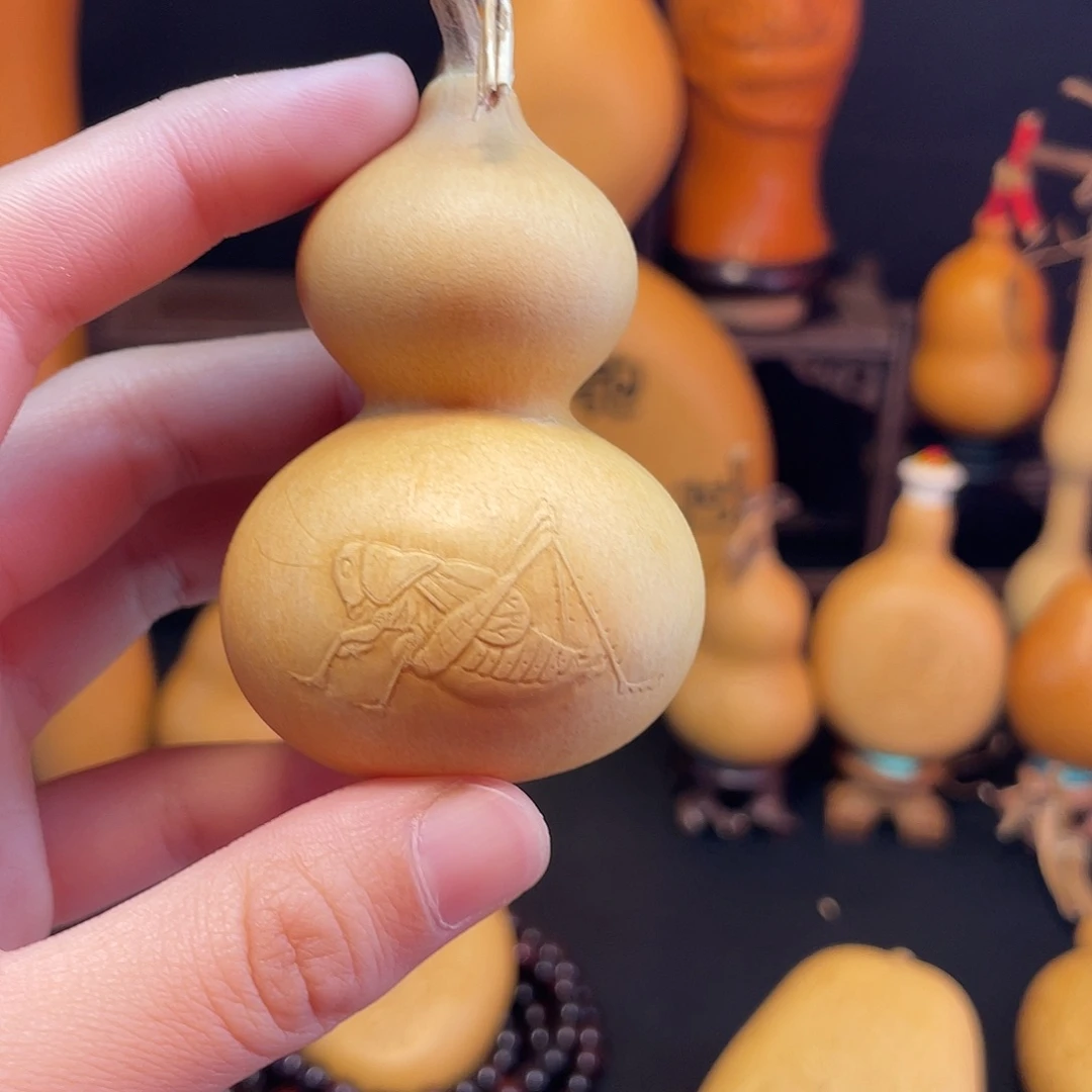 吉***鱼蝈蝈押花葫芦葫芦