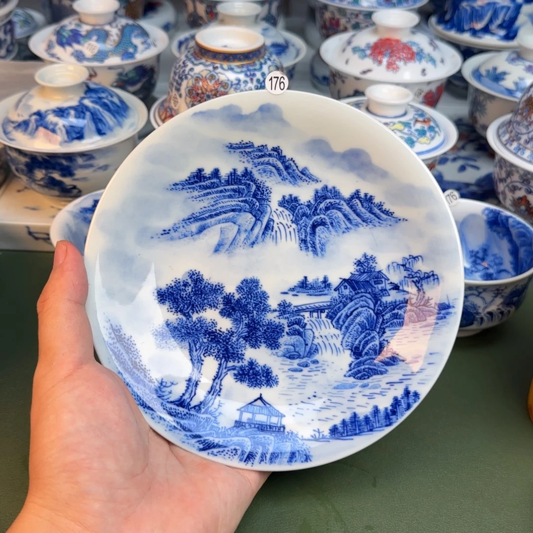 彦祖纯手工手绘茶具176