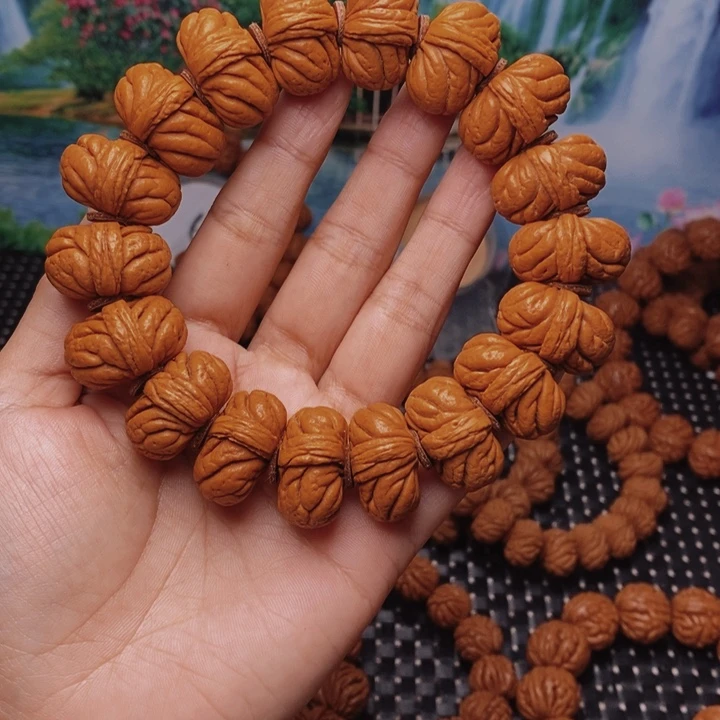 桃核手串太**泪桃核手串