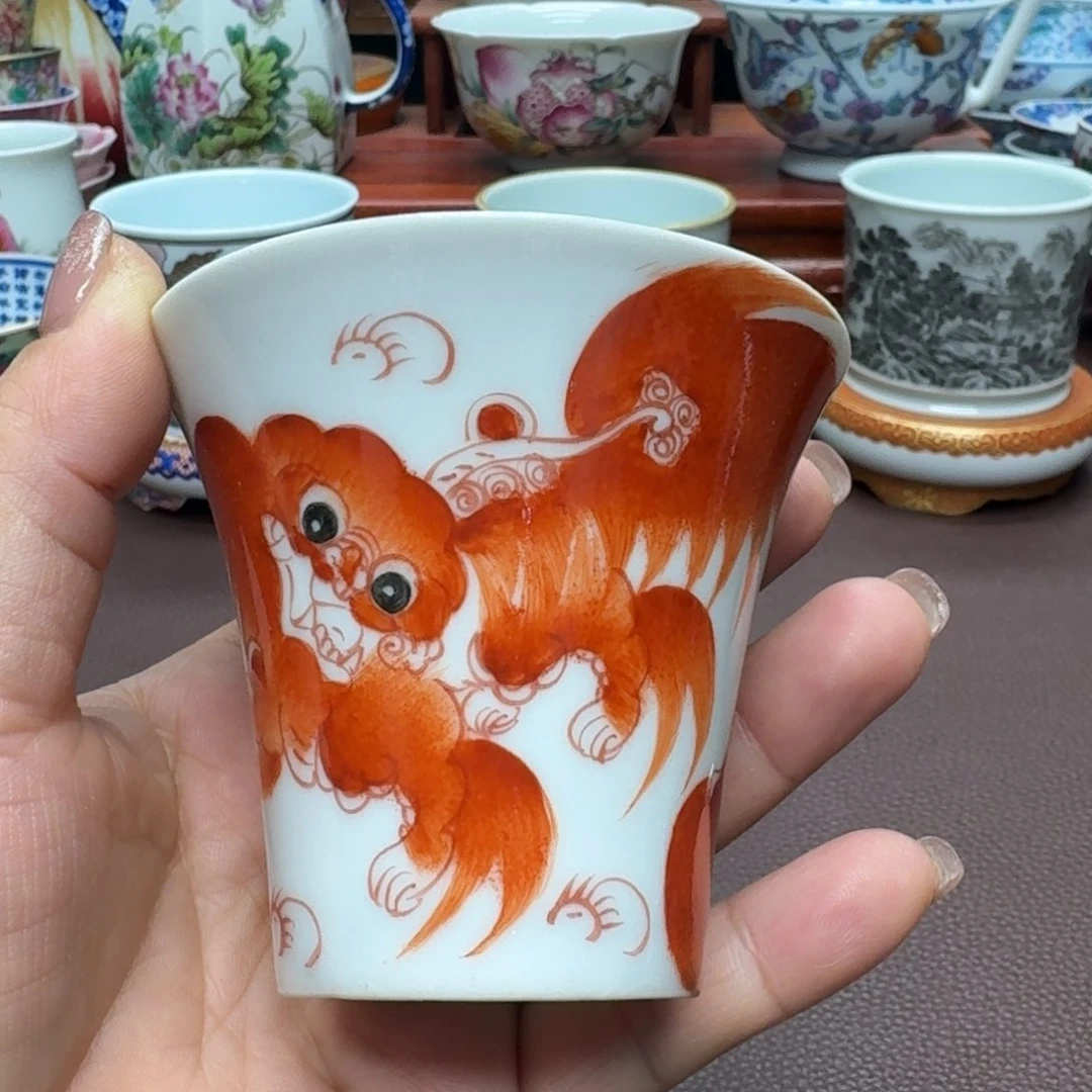 瓷片景德镇仿古手工制作精品展示