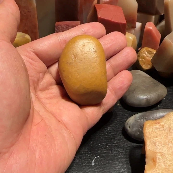 老挝石用****2田黄原石，