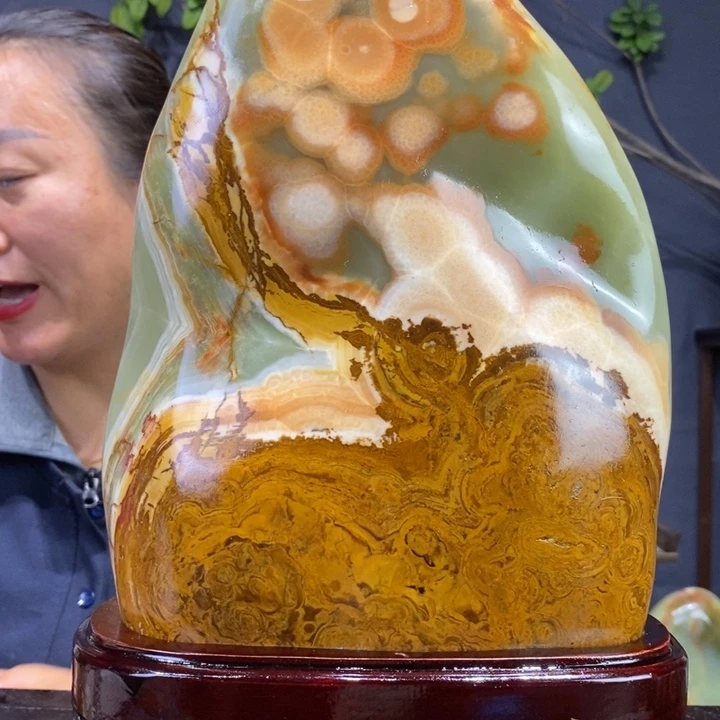 石材精品古青石摆件