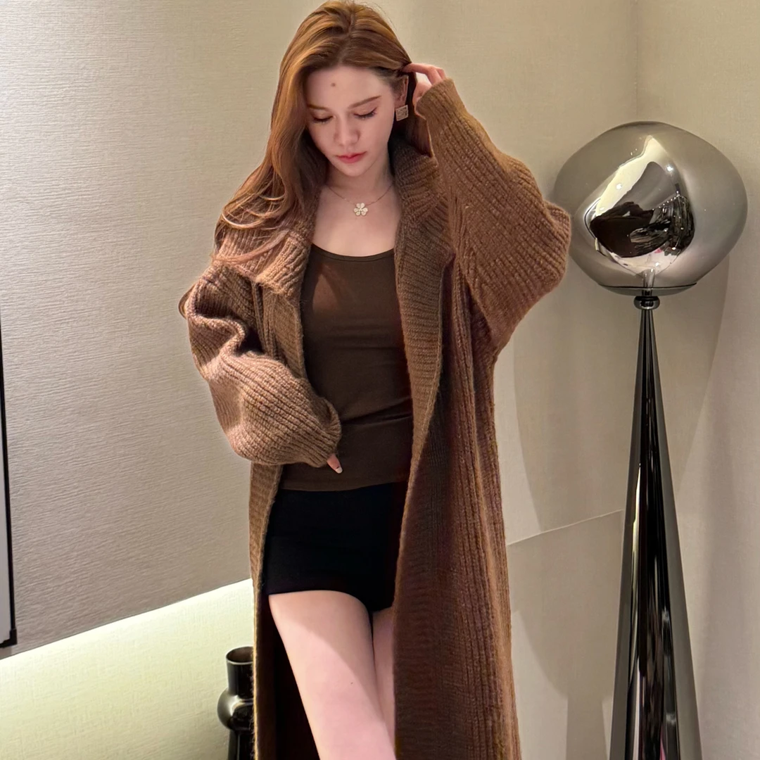 sia秋季新款氛围感保暖针织外套