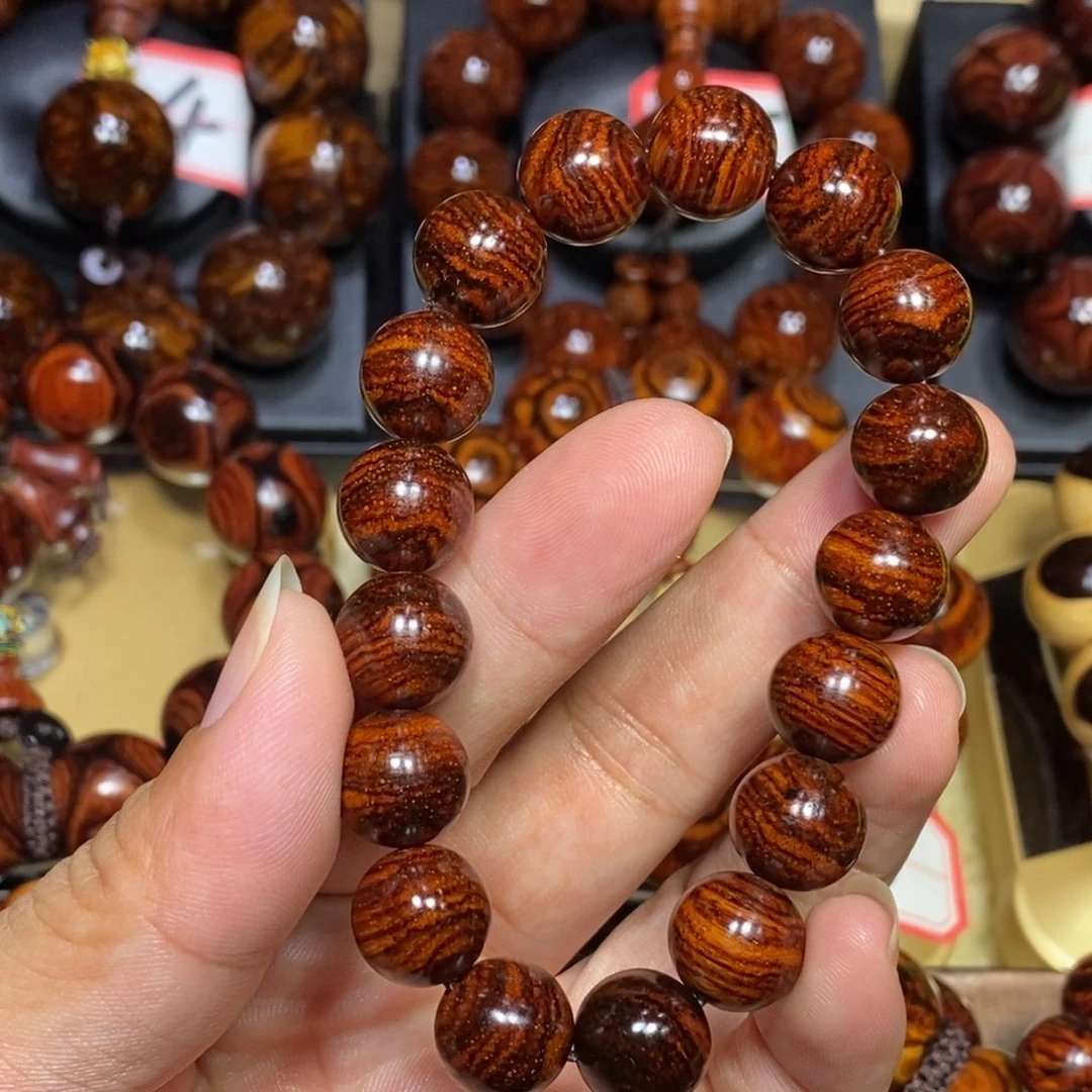 花梨木类黄花梨1.2双面虎皮纹