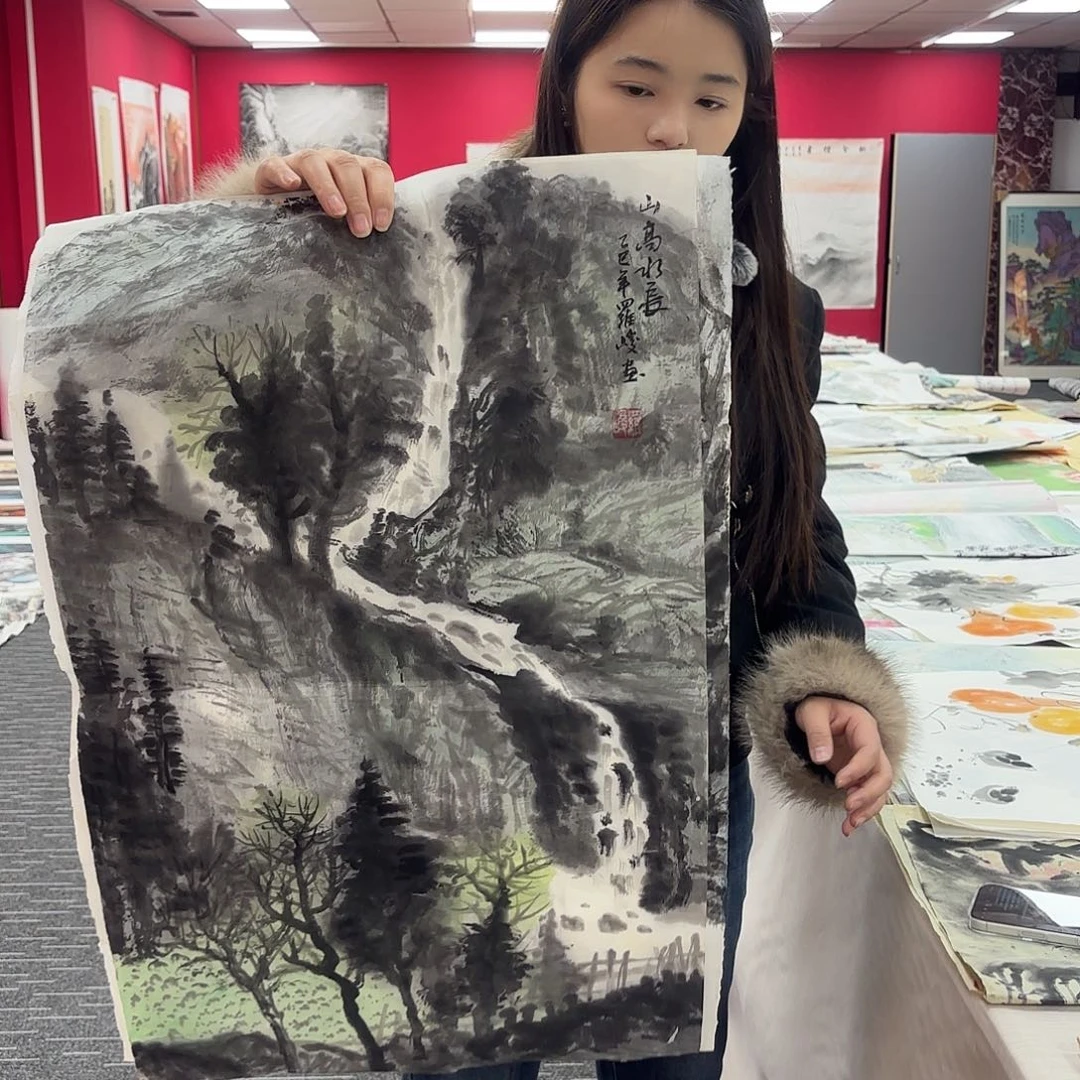 国画国画作品纯手绘