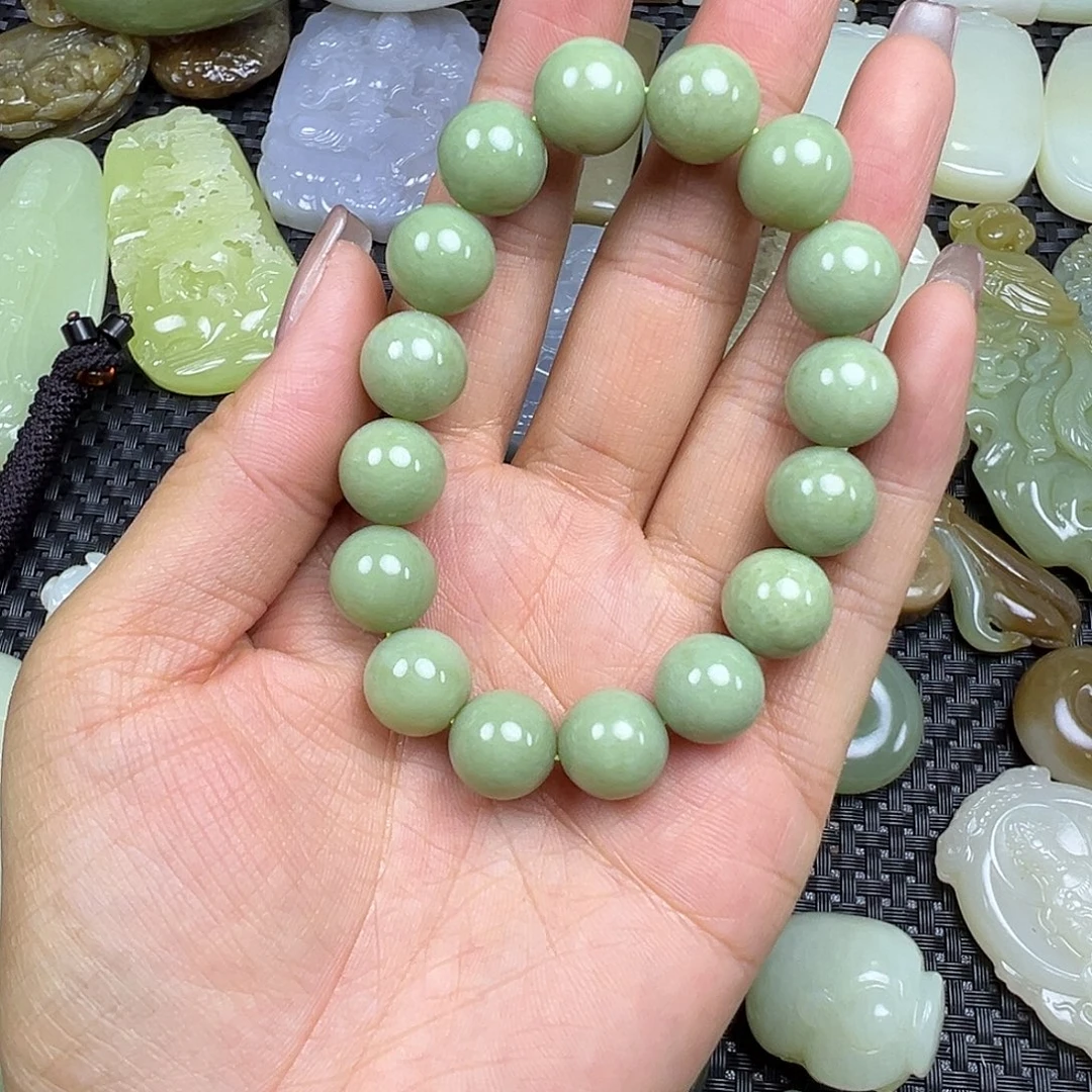 和田玉未镶嵌颈饰卡12