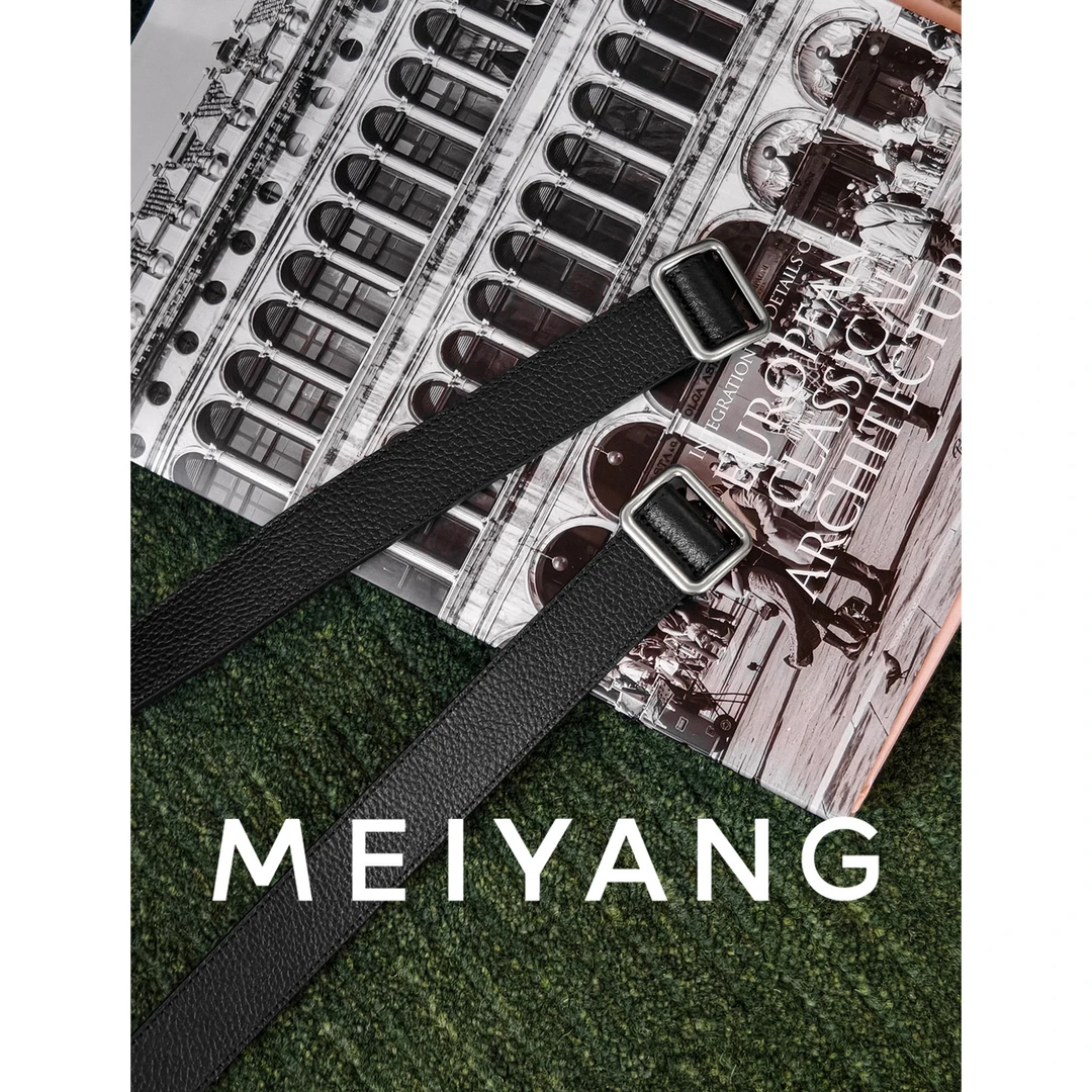 A洋MEIYANG 知性腰带【商场同款】复古至简无孔长短百搭皮带-周一