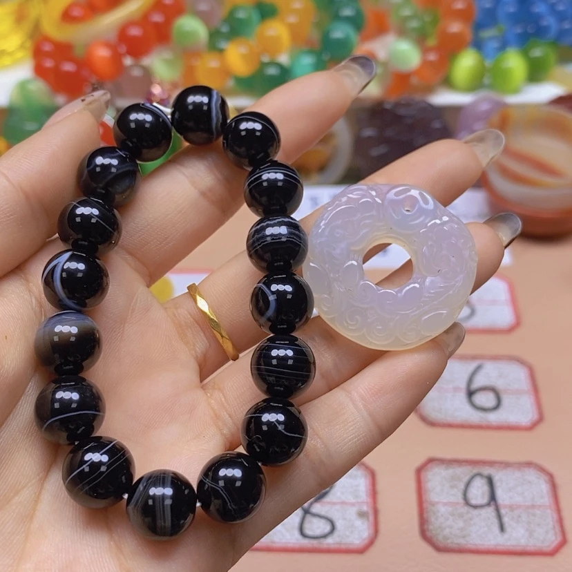 【闪购商品】玛瑙/玉髓颈饰未镶嵌相*.