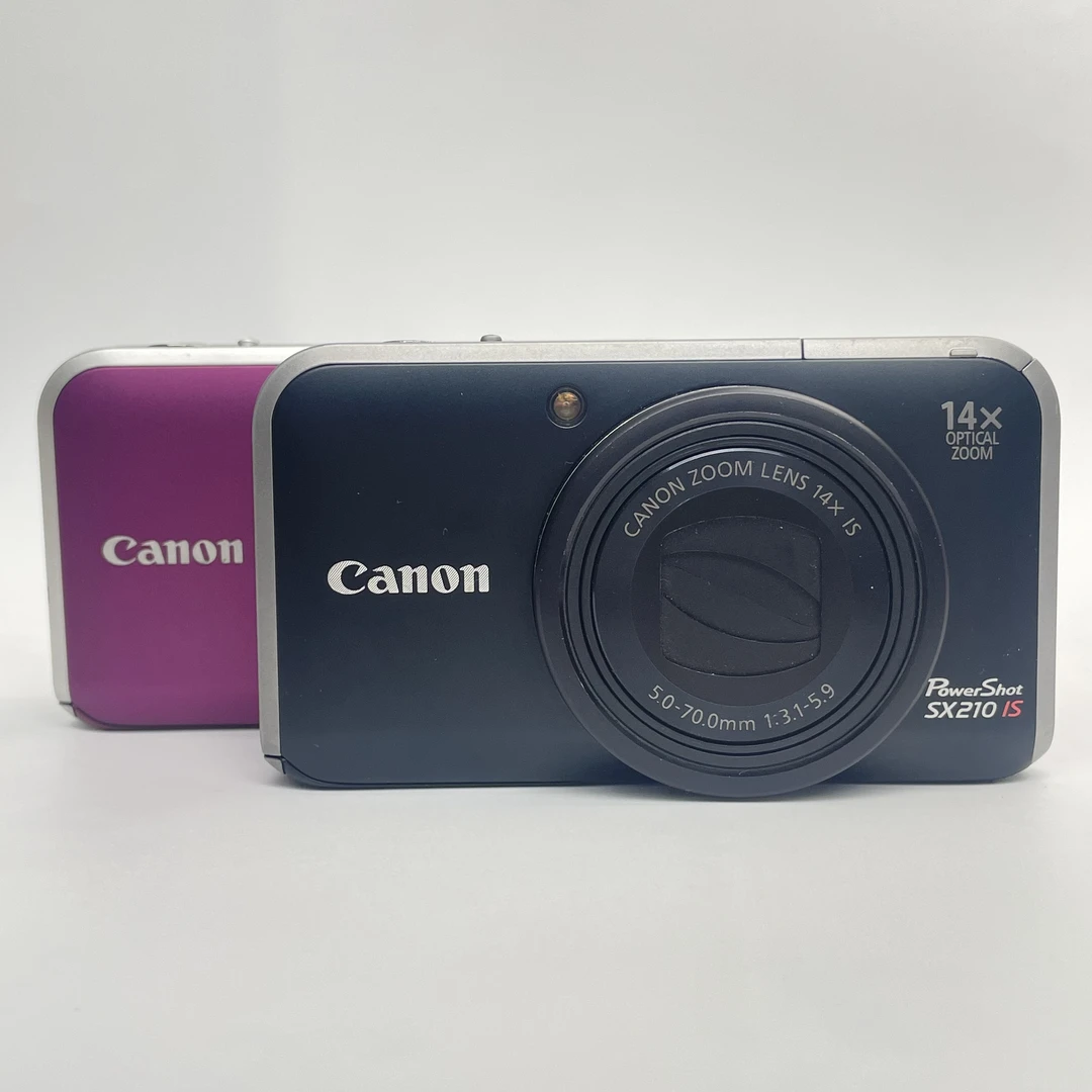 95新 Canon/佳能 sx210小长焦1410万像素14倍变焦复古ccd数码相机