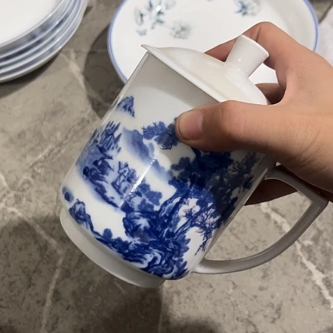 陶瓷办公杯一个陶瓷