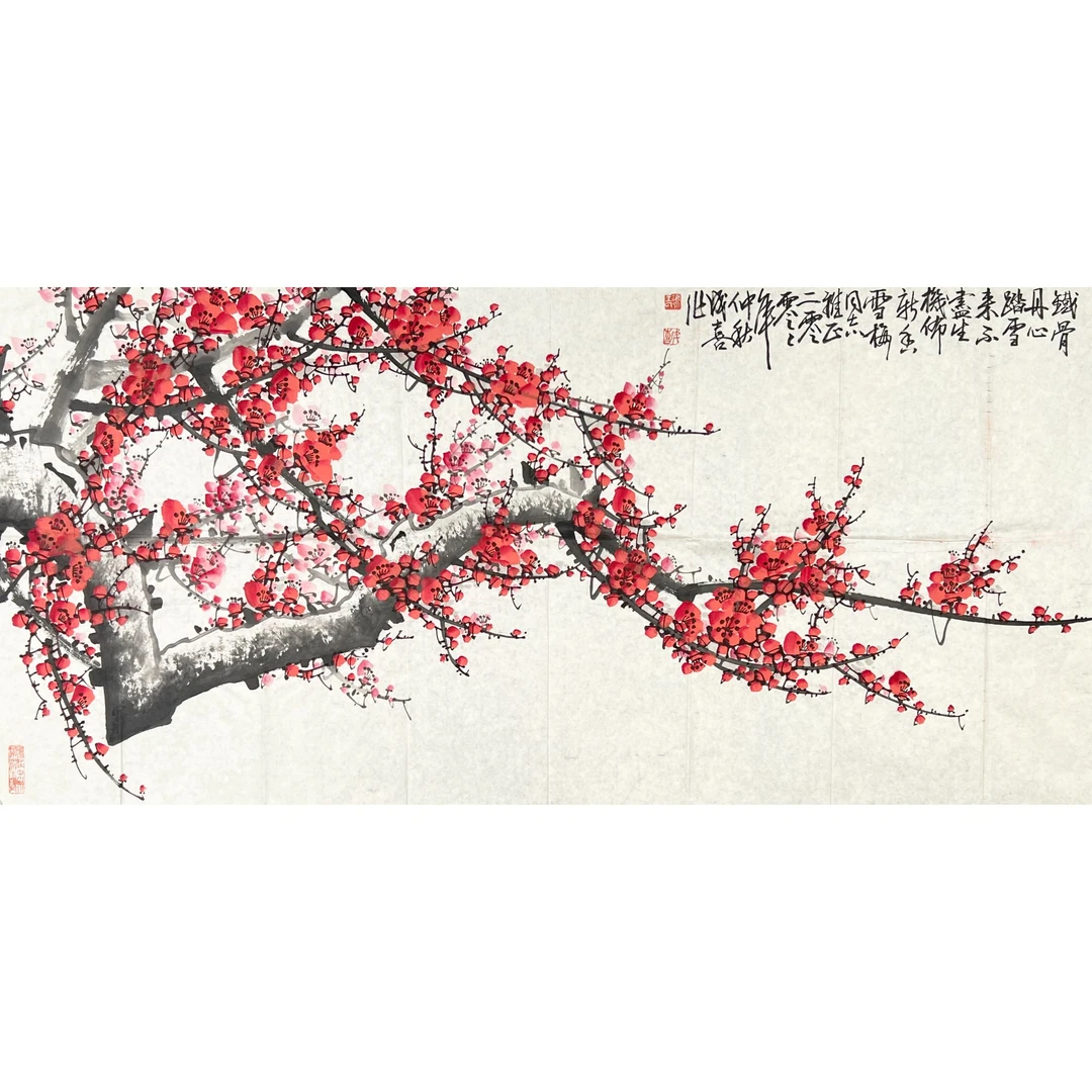 HR0529-王成喜绘画软片68x138cm/约8平尺