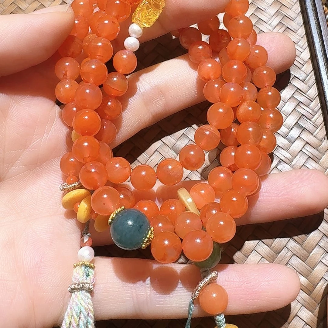 合金手链南红玛瑙难***忆个性十足