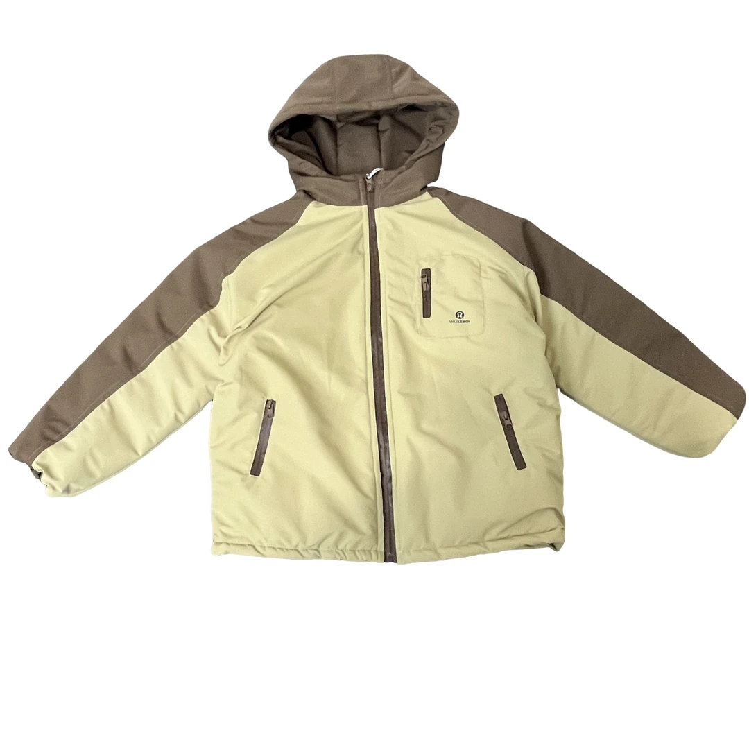 拼色百搭加厚童装外套