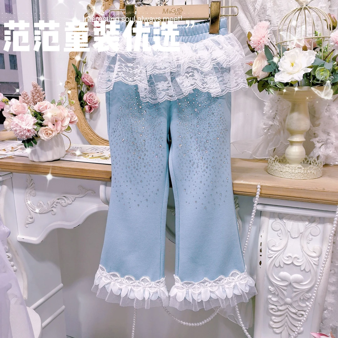 【范范童装优选】儿童时尚韩版【铃兰】裤子25015