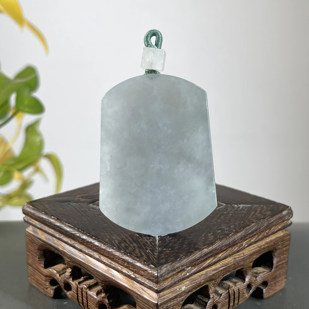 JGW28-65  天然缅甸A货翡翠  无事牌