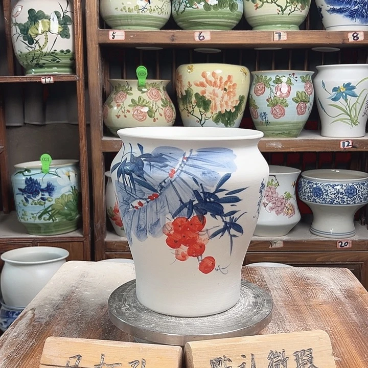 陶瓷小脚芭蕉叶新款新款陶瓷陶瓷陶瓷