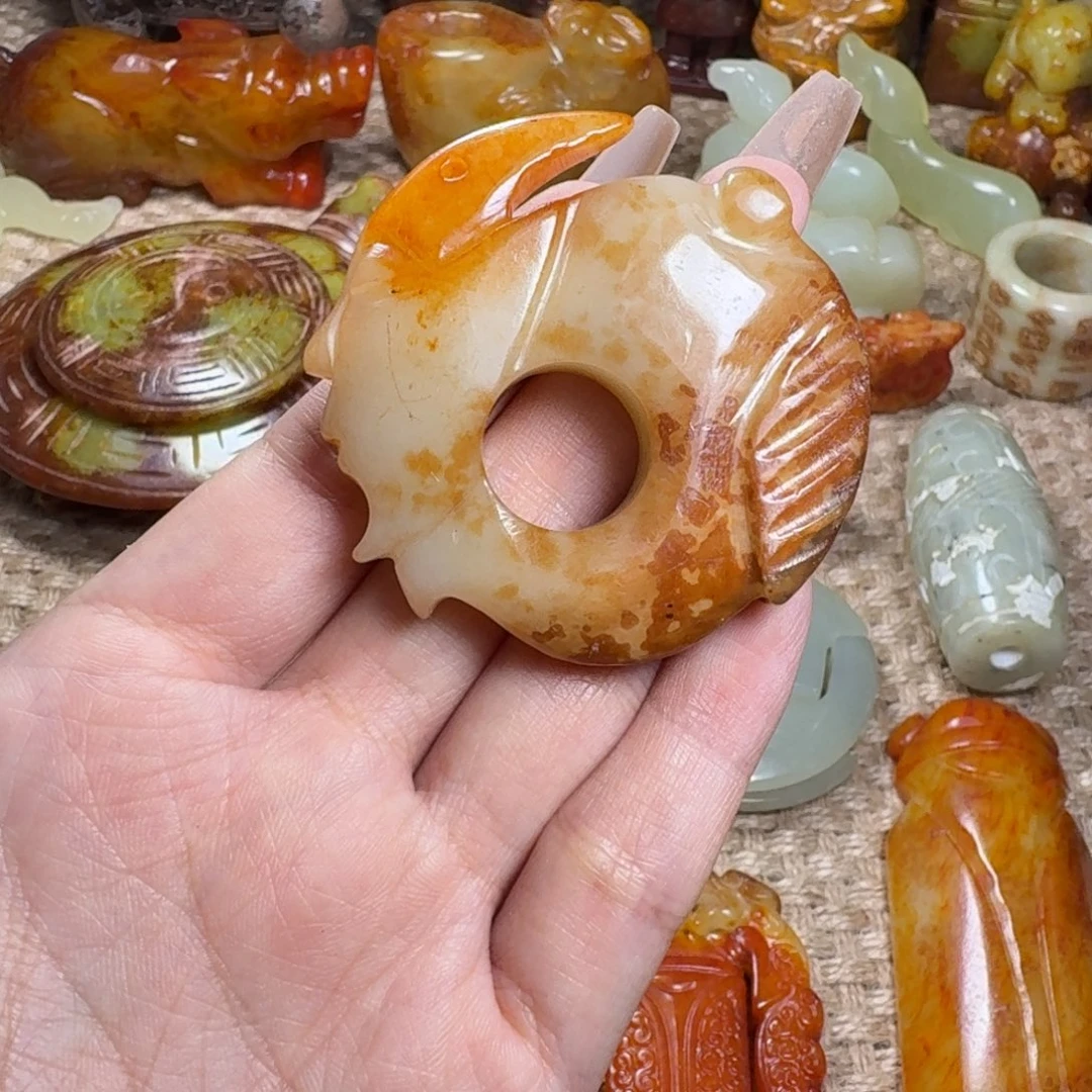 白玉菩提吊坠挂件
