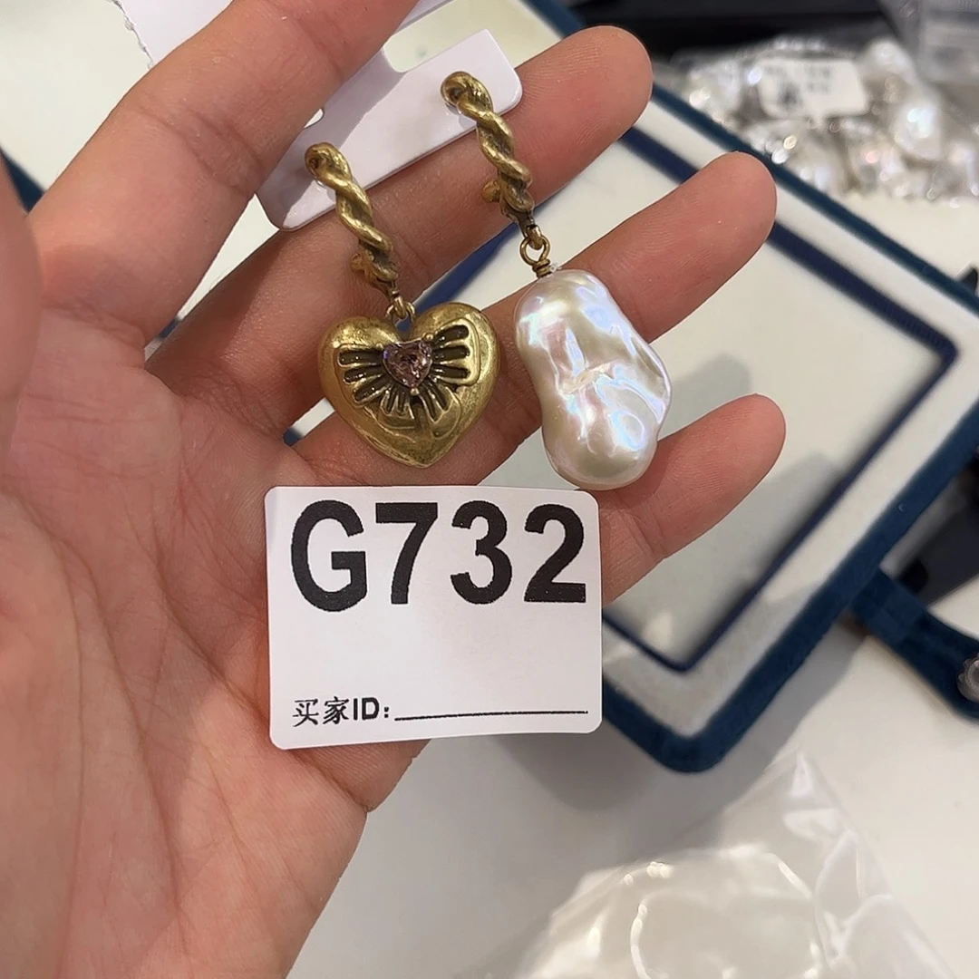 淡水珍珠耳饰银S925镶嵌