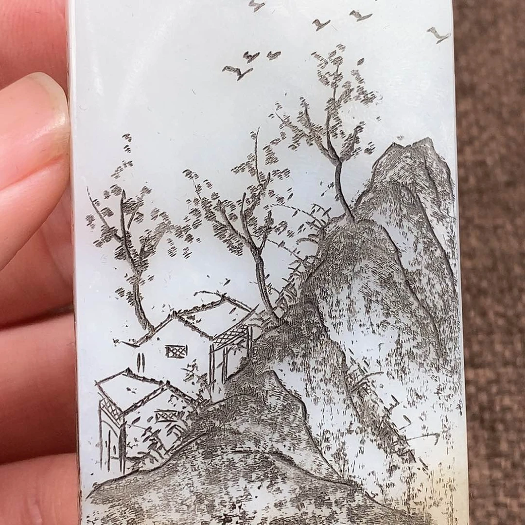 和田玉挂件未镶嵌