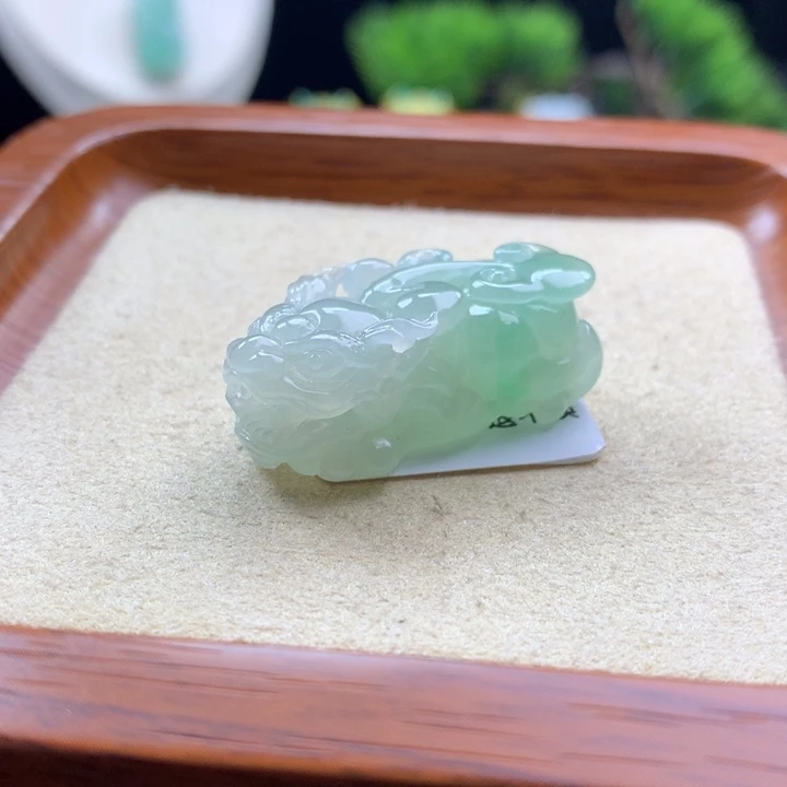 翡翠未镶嵌颈饰貔貅6