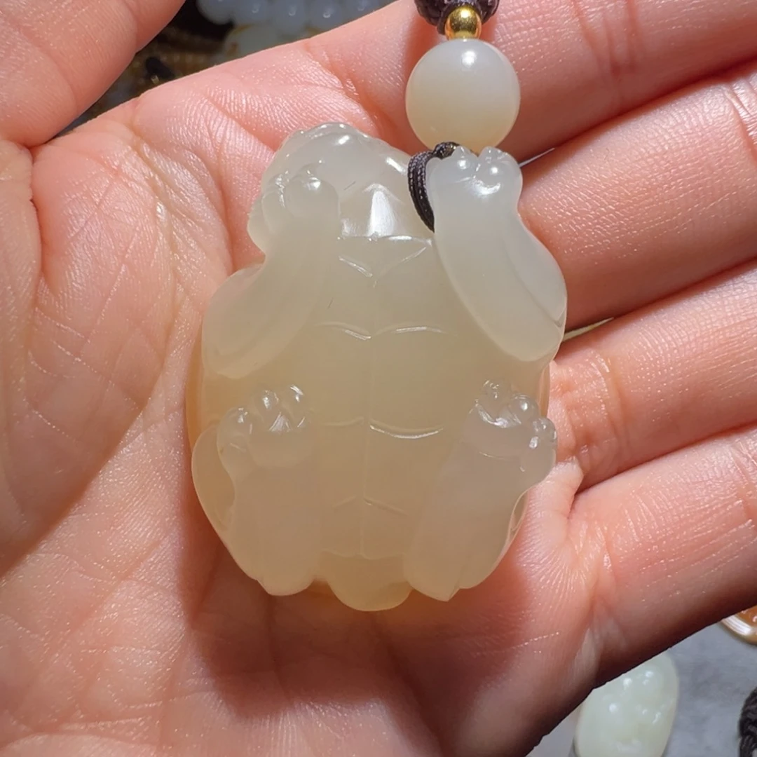 未镶嵌和田玉挂件发*