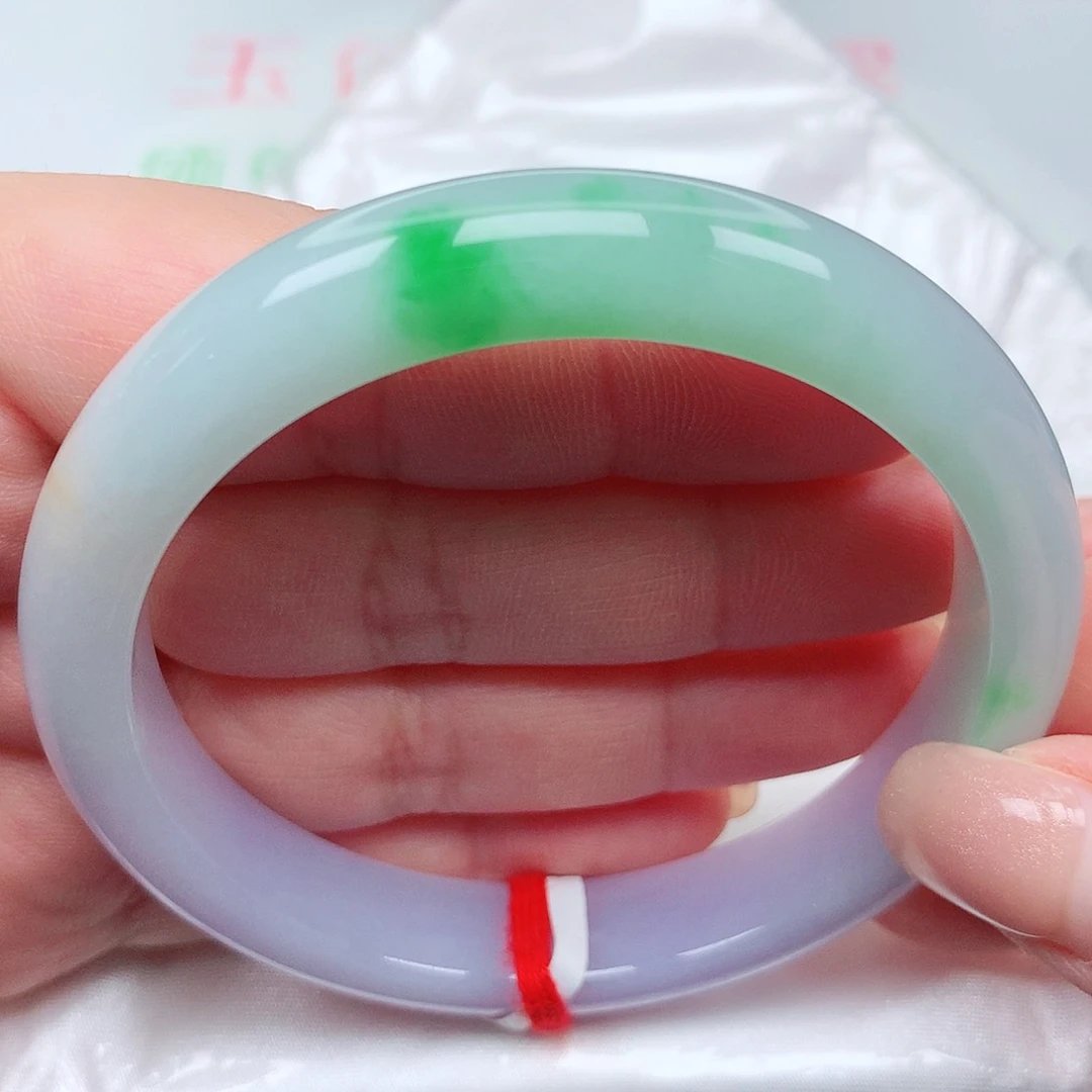 翡翠手镯未镶嵌春彩25⭐️