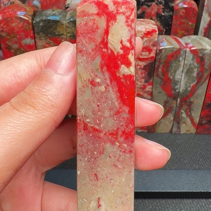 昌化石印石精品昌化鸡血石