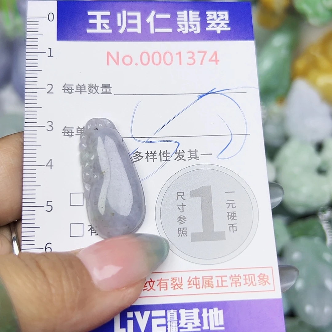 翡翠未镶嵌颈饰112