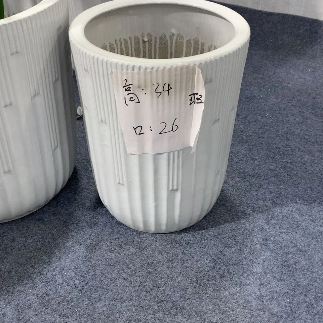 高温陶瓷花盆微瑕