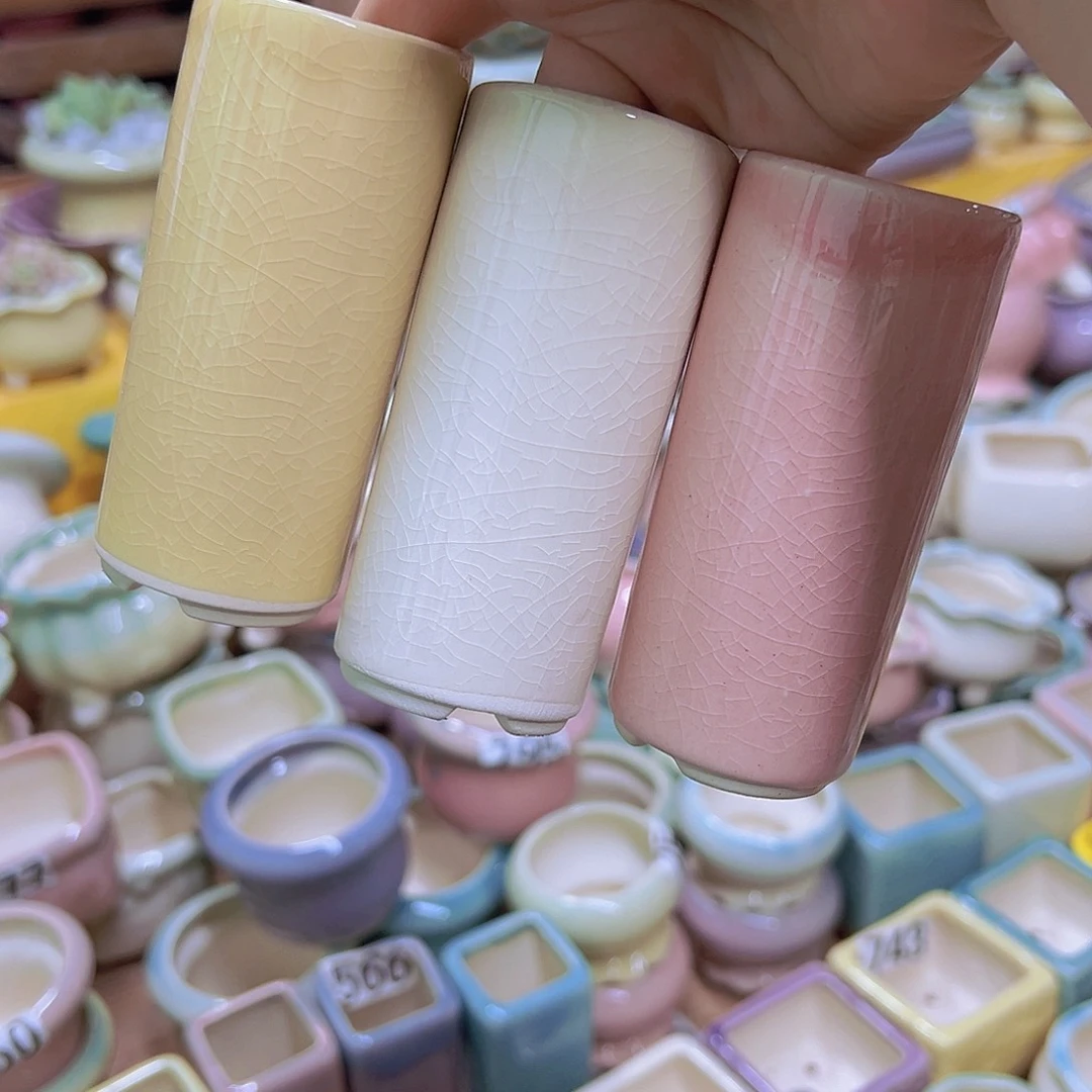 陶瓷花盆当场满12包邮