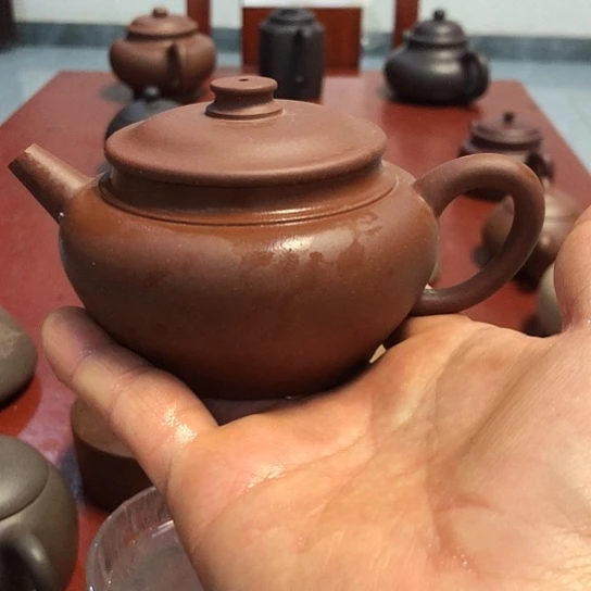 茶壶紫砂小红泥改良版200豪升