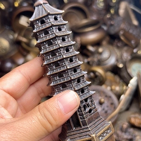铜制文玩把玩物件