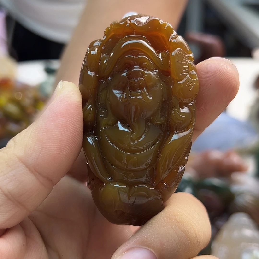 屮***玛瑙/玉髓未镶嵌颈饰