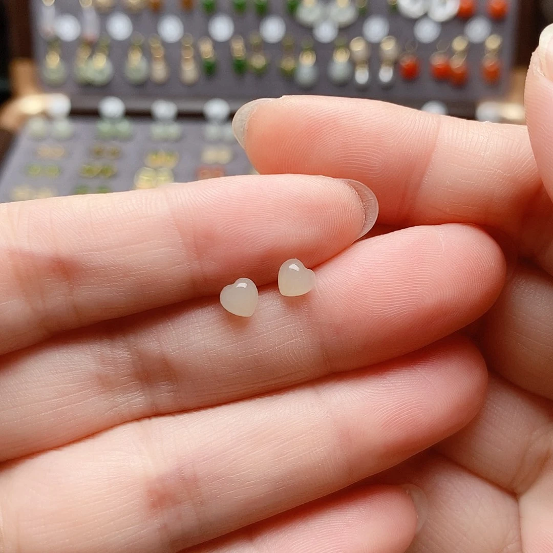 银S925镶嵌戒指和田玉