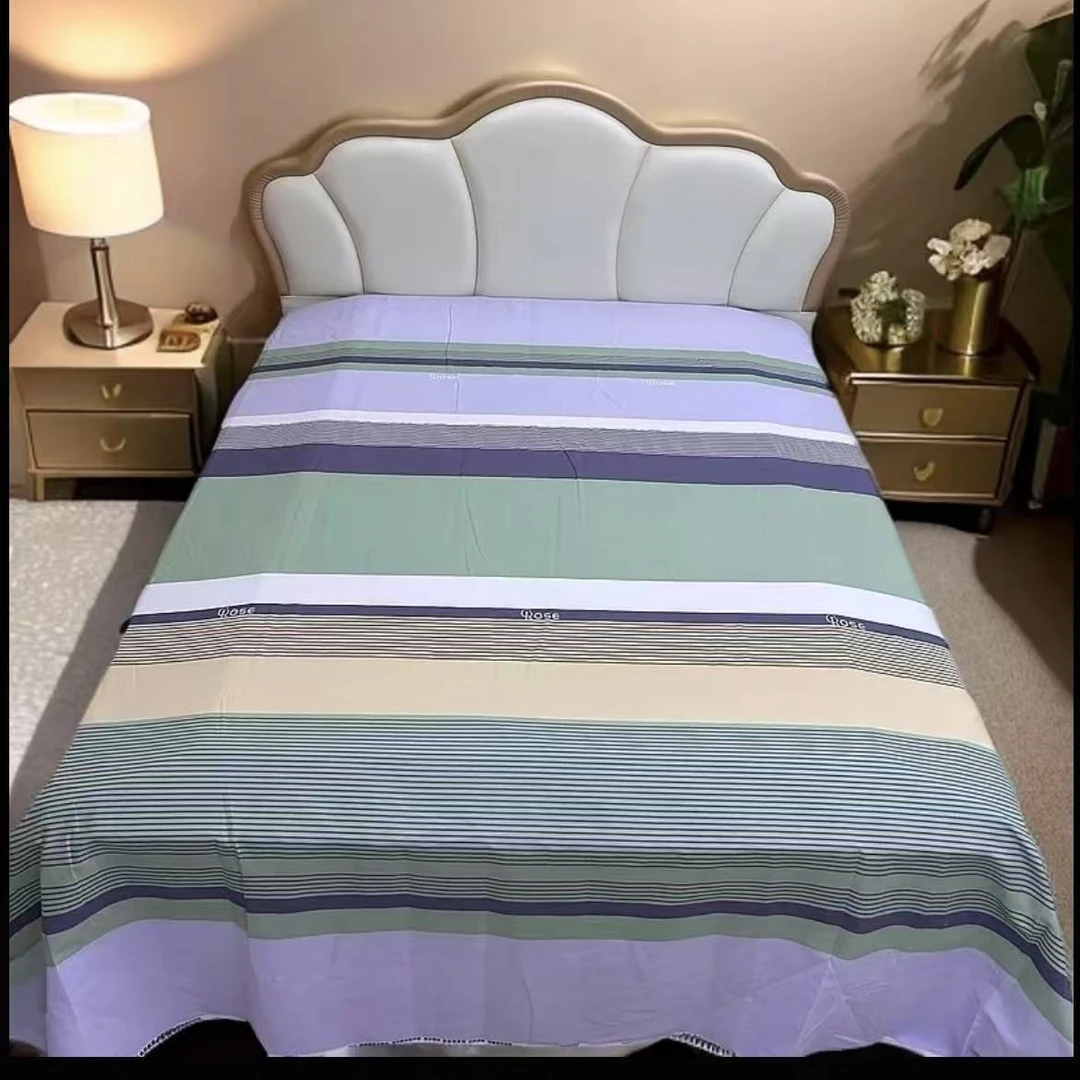 条韵-绿  加厚加密棉麻大帆布老粗布 贴身柔软吸汗透气枕套床单