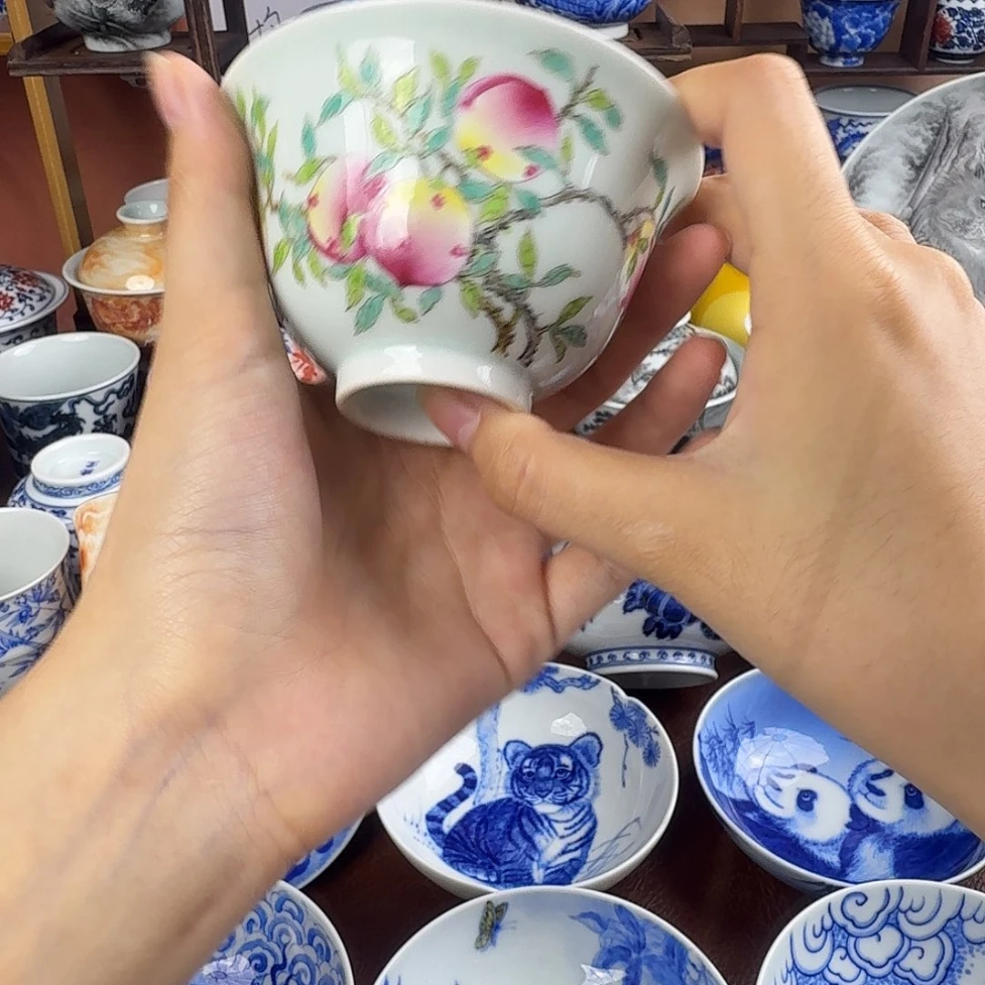 景德镇陶瓷手绘作品