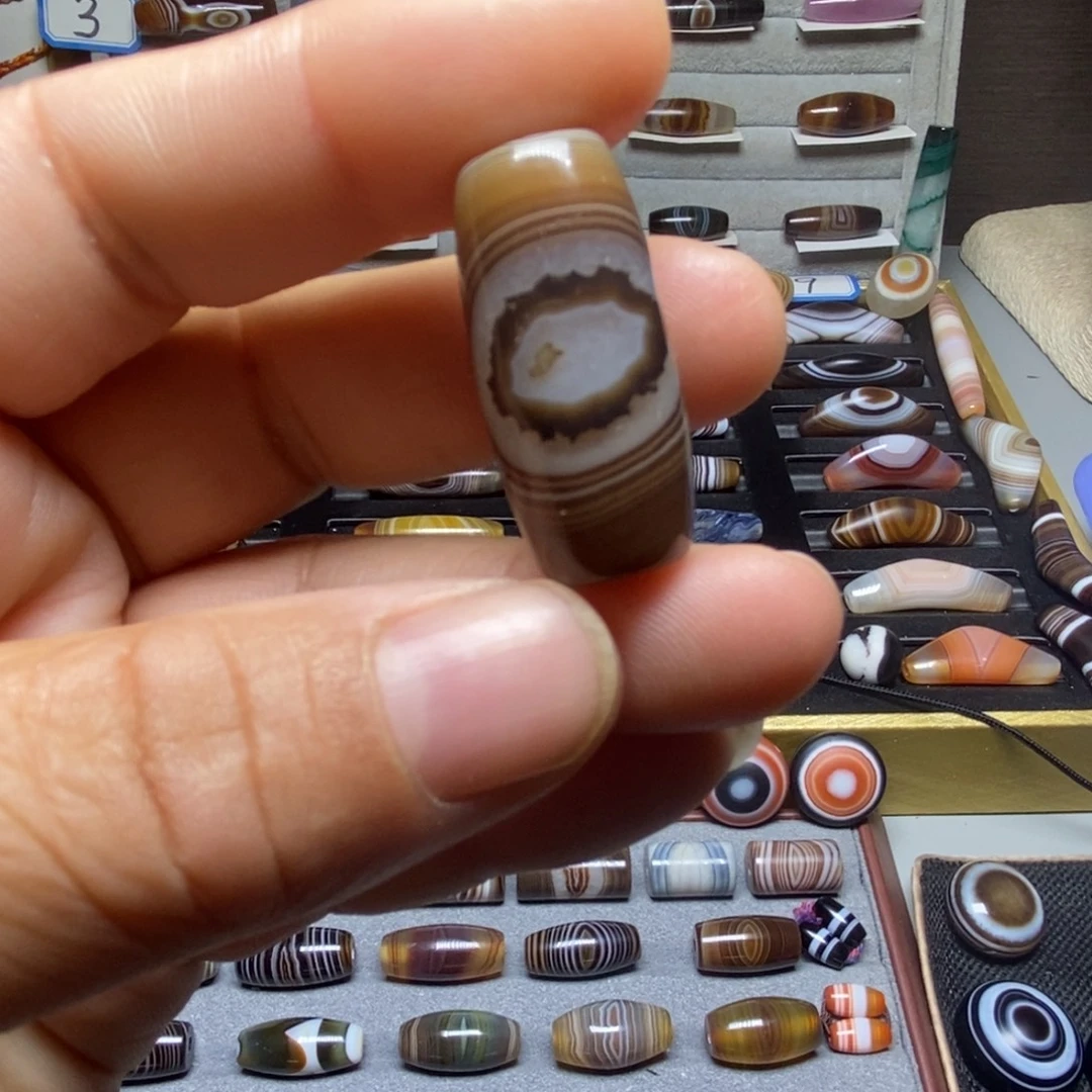 玛瑙/玉髓合金珠宝半成品