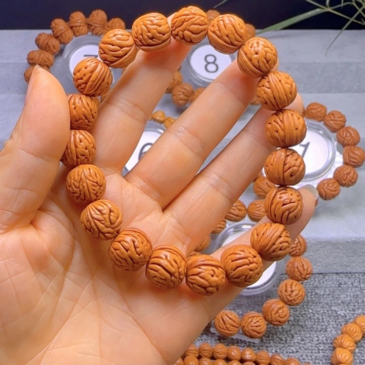 桃核吊坠龙纹桃核