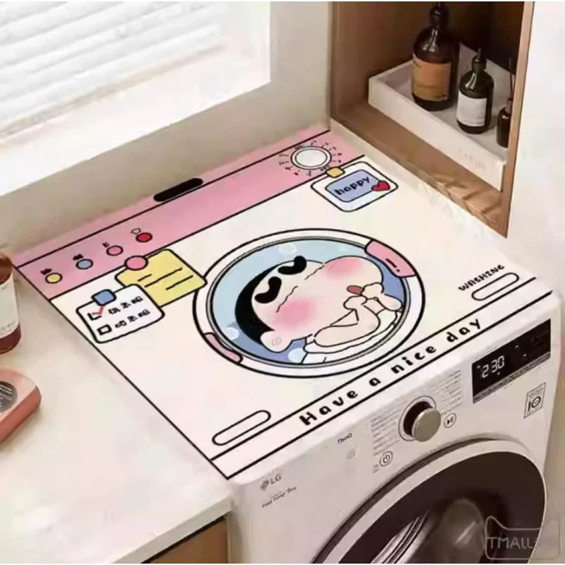 A133【60*60cm】硅藻泥垫洗衣机垫微波炉垫冰箱垫防滑吸水垫