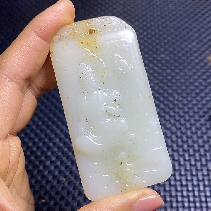 吊坠白玉菩提支持七天无理由