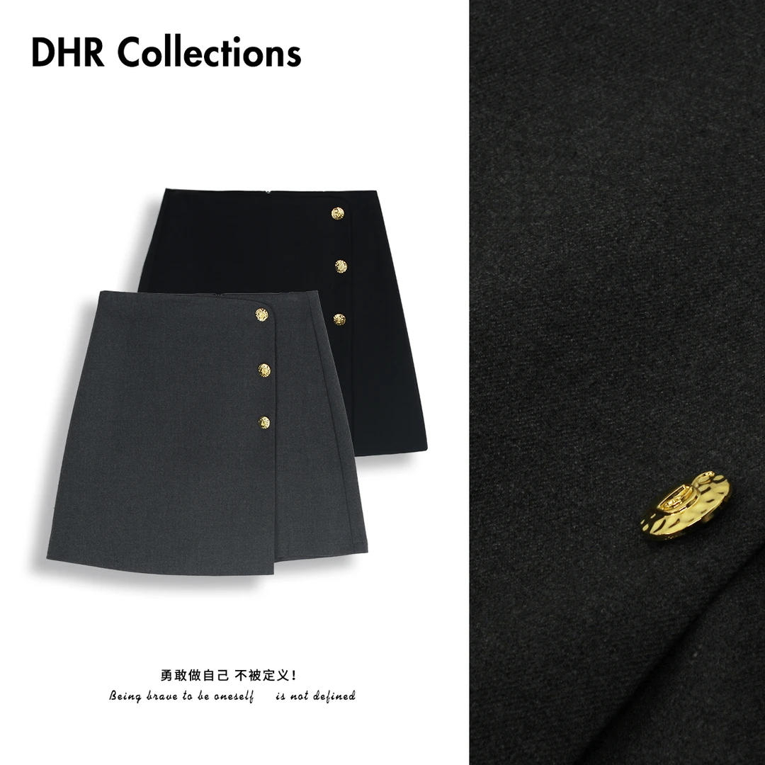 DHR COLLECTTIONS豆豆 半身裙女D8538