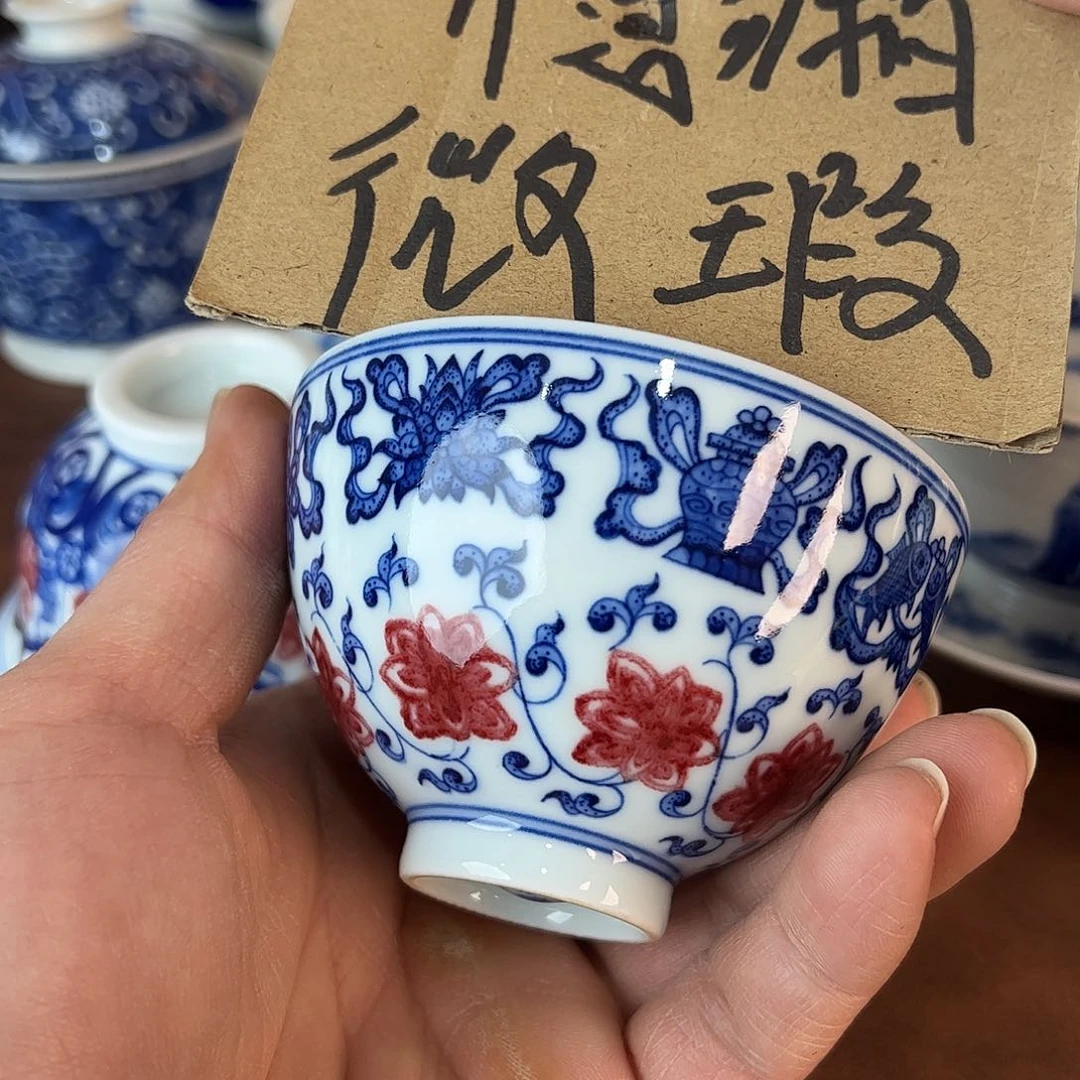 杯景德镇全手工手绘陶瓷