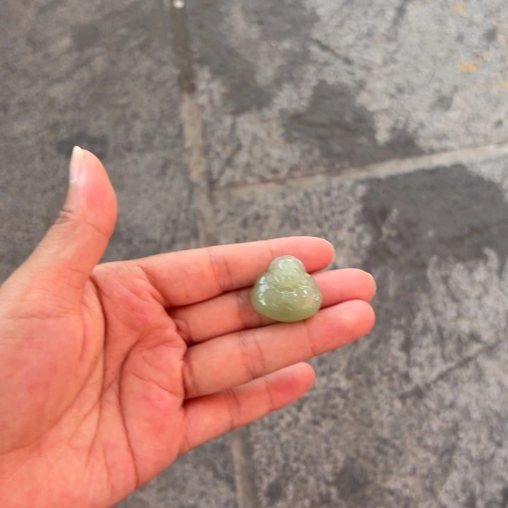 和田玉未镶嵌吊坠(不含链)