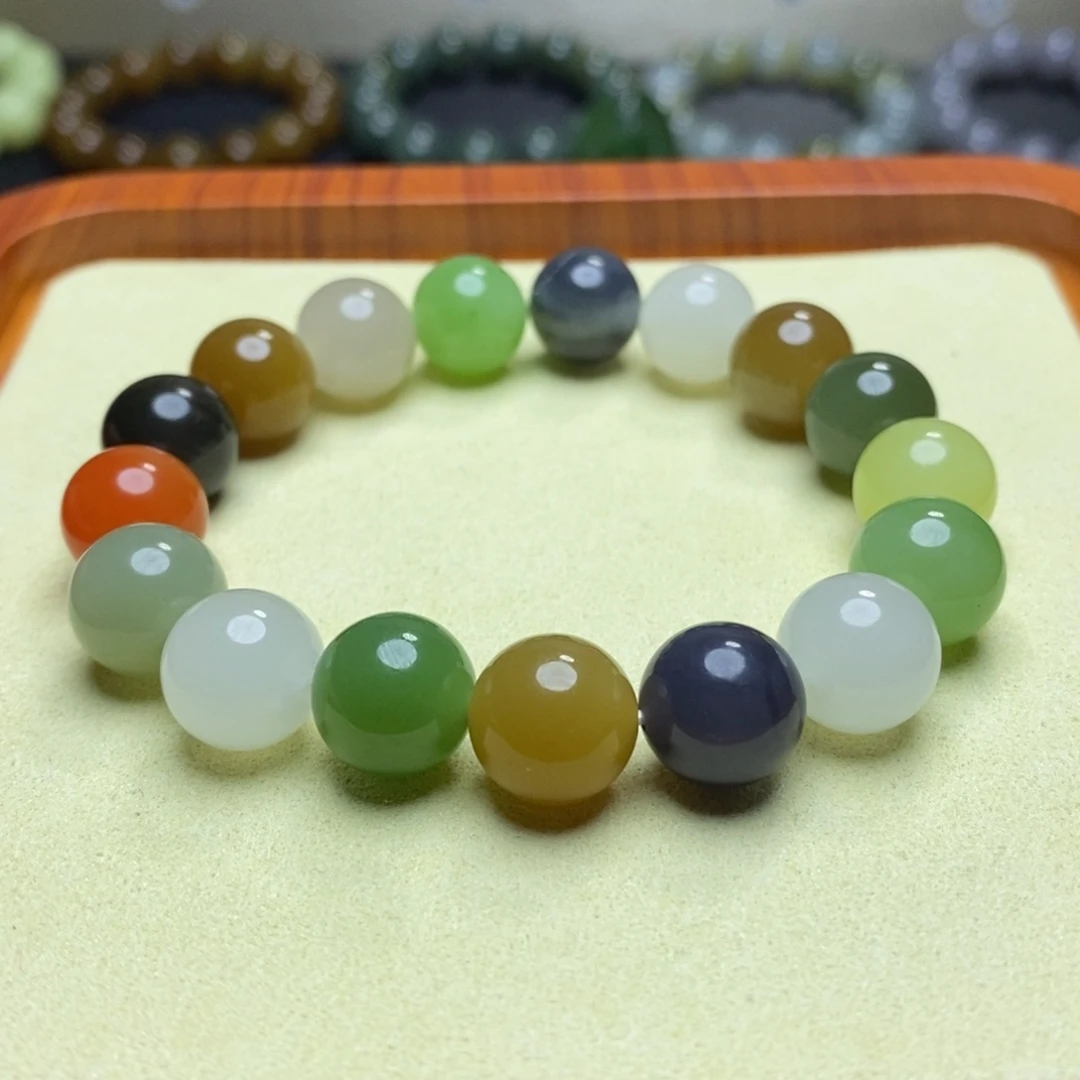 和田玉手串未镶嵌