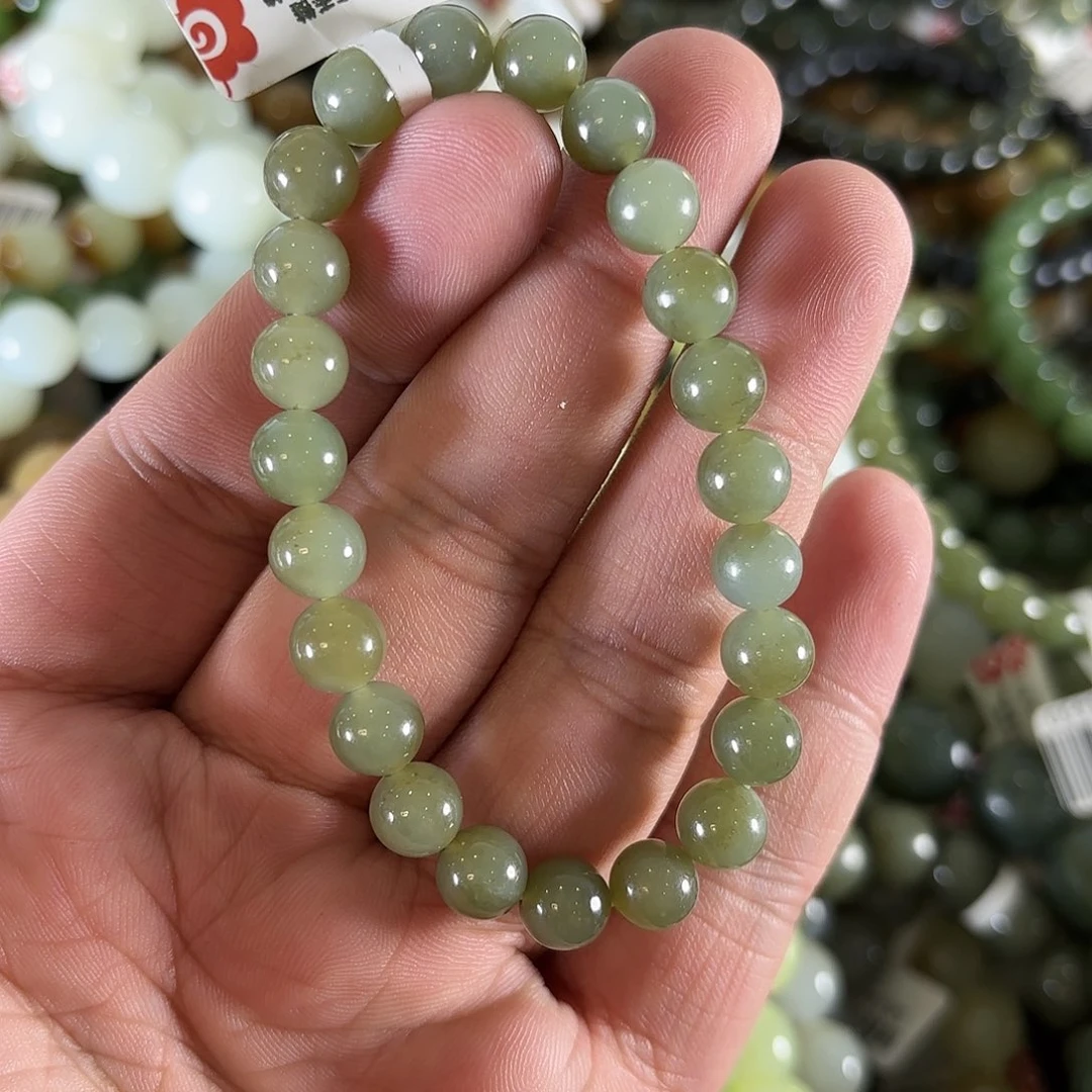 和田玉手链未镶嵌W90